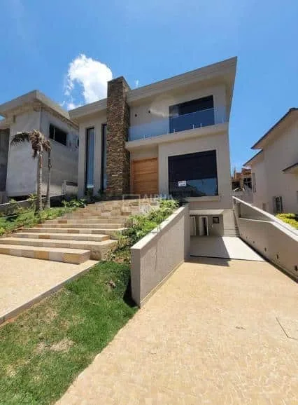 Fachada principal ou destaque de Casa à Venda no Tamboré 11 - 4 Suítes - 438m² - CA0090 - Tamboré 11 - Alphaville