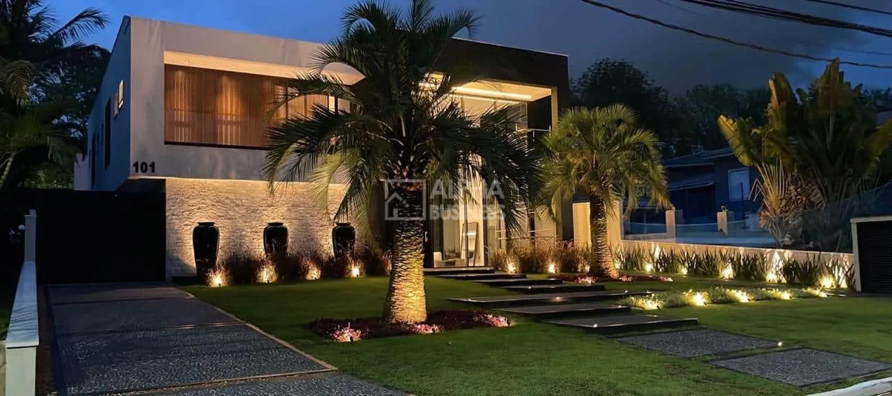 Fachada principal ou destaque de CASA NO TAMBORÉ 3 - Tamboré 3 - Alphaville