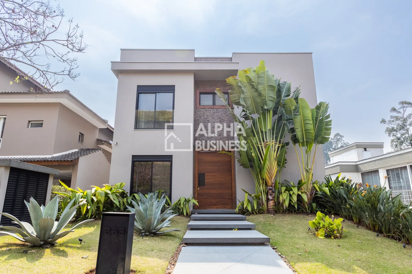 Fachada principal ou destaque de Casa no Villa Solaia | Venda ou Locação | Barueri – SP - Villa Solaia - Alphaville