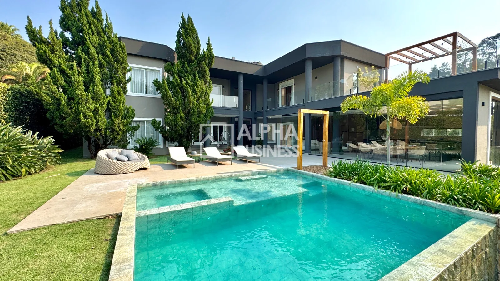 Fachada principal ou destaque de Casa à venda no Tamboré 1 | Santana de Parnaíba – SP - Tamboré 1 - Alphaville