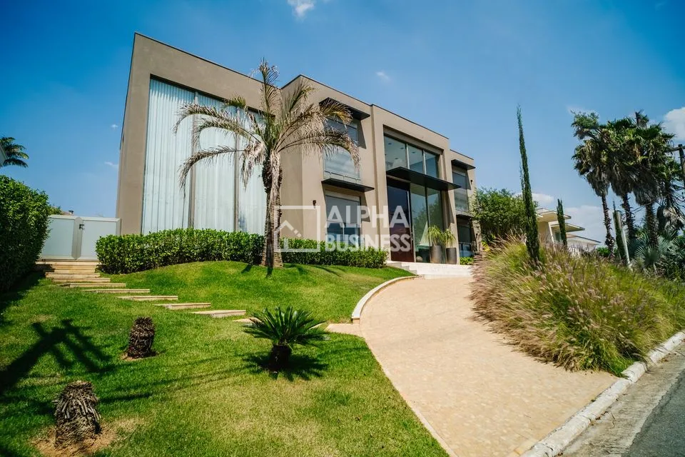 Fachada principal ou destaque de Mansão de Luxo à Venda em Alphaville: 5 Suítes no Prestigiado Tamboré 3 - Tamboré 3 - Alphaville
